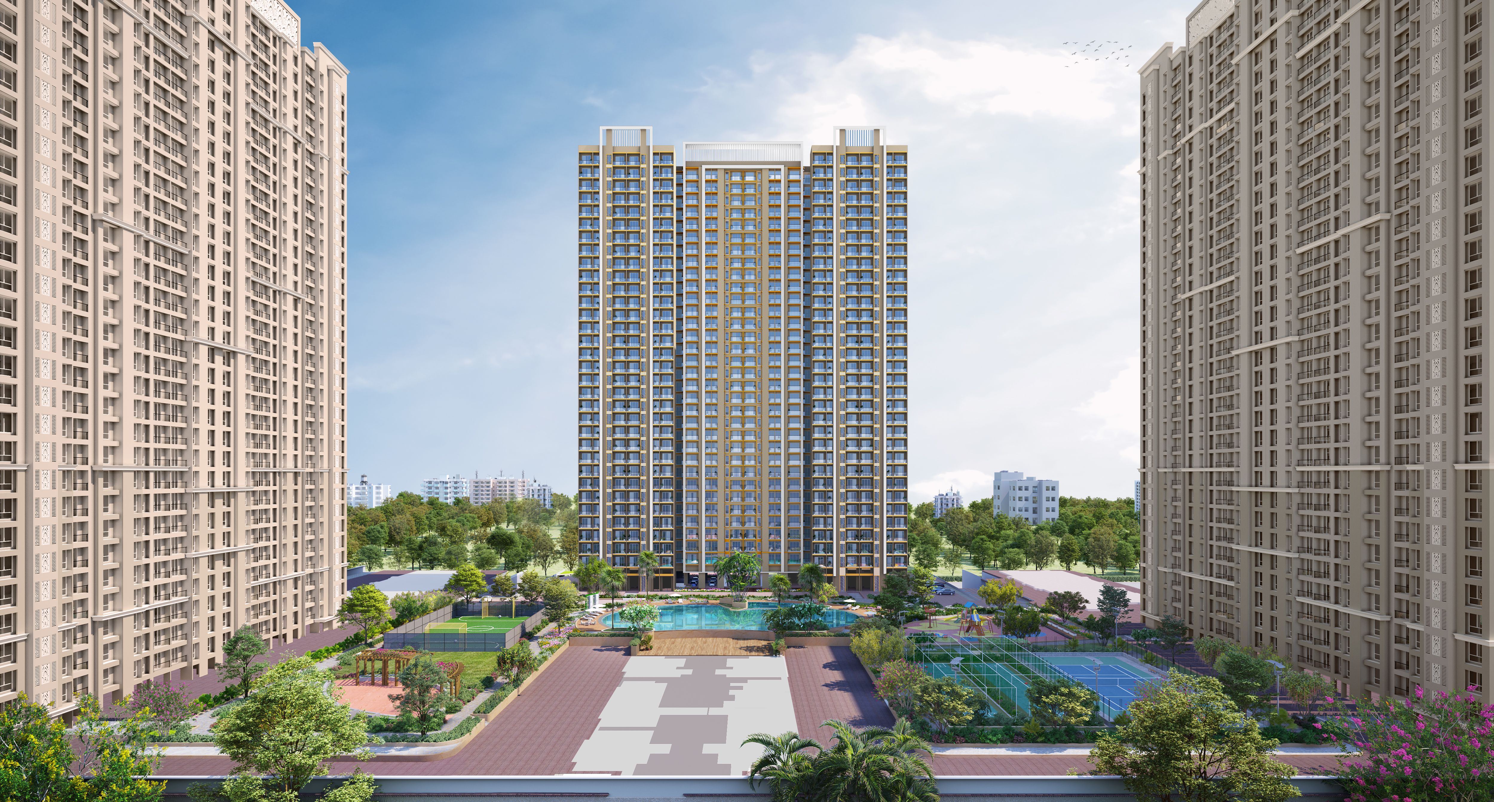 Discover expansive Living at Dosti Willow, Your Ultimate Residential Destination