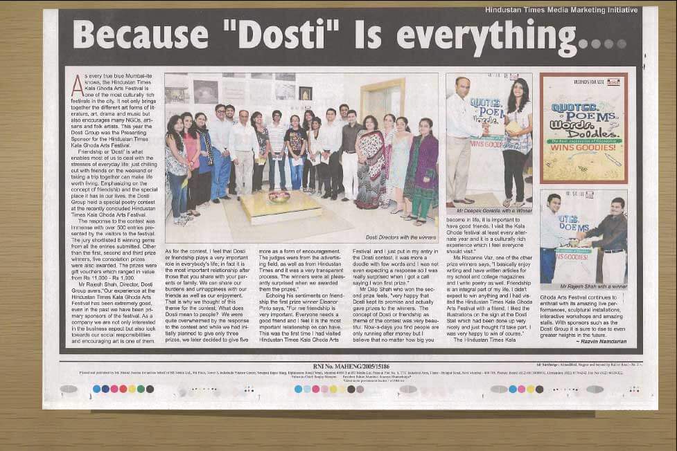 Dosti infinia in Wadala by Dosti Group @TheLaunch.in